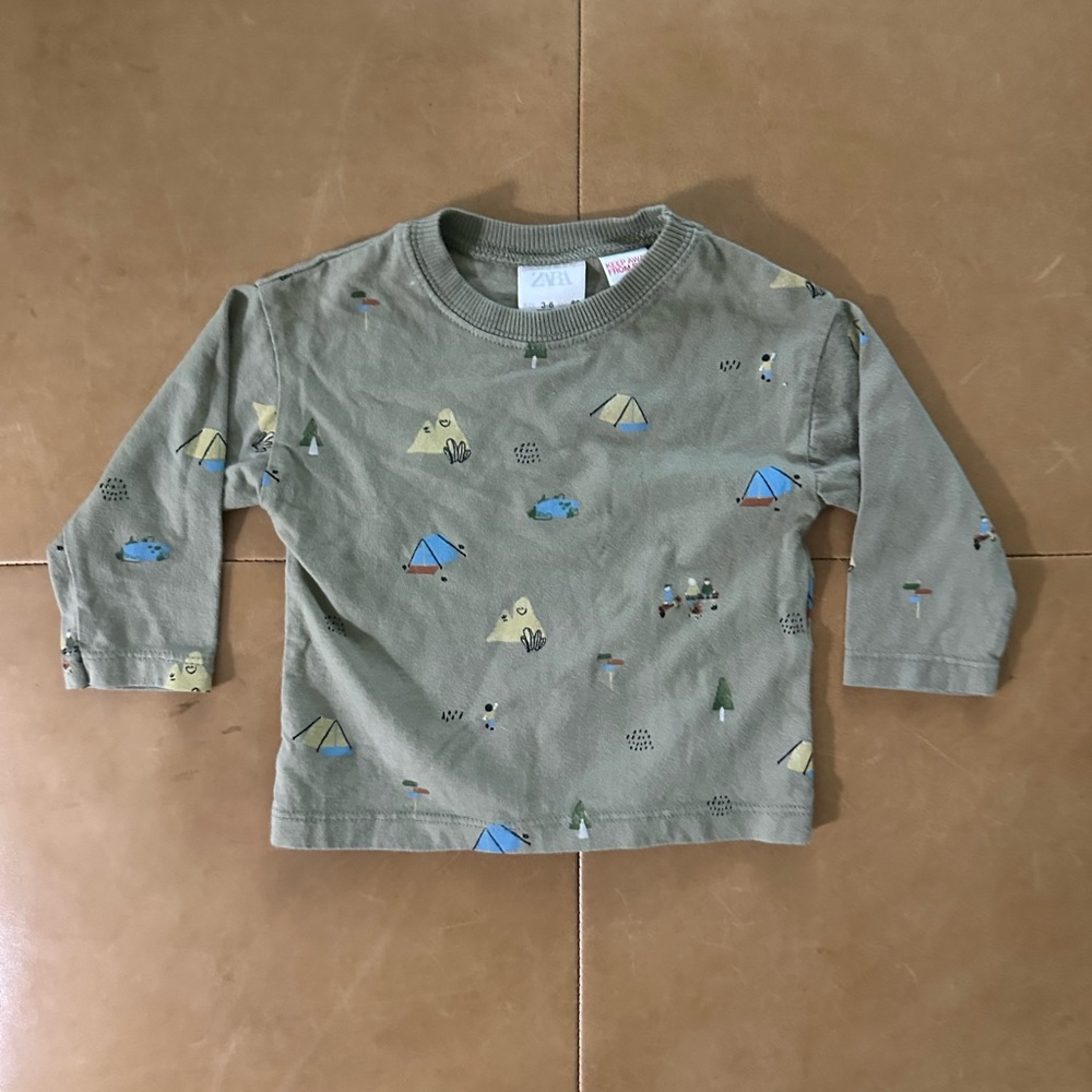 Zara Camping Top 3-6M